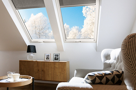 Объект из Мансардные окна Fakro U8 – ТРЕХКАМЕРНЫЙ ЭНЕРГОСБЕРЕГАЮЩИЙ